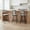 Grey, variant on Azalea Park Grey Upholstered Swivel Barstool with Adjustable Height, Set of 3