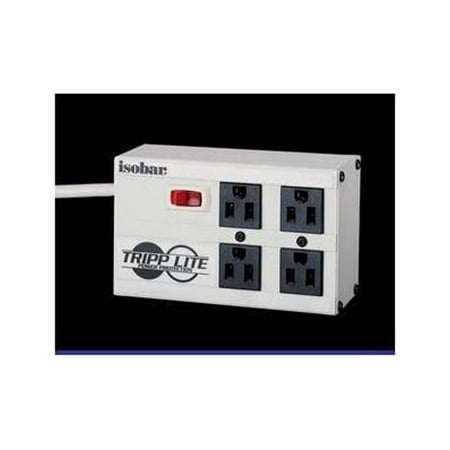 UPC: 0037332010094 | Tripp Lite IBAR4-6D Isobar 4-Outlet Surge Protector 6-Foot Cord
