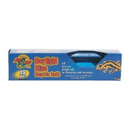UPC: 0097612370256 | Zoo Med Labs 850-37025 Zoo Med Daylight Blue Reptile Bulb 25 Watt