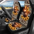 thumbnail image 3 of Pzuqiu Cow-patterned Breathable Car Seat Covers, Easy to Install Protect Fit for Trucks, 3 of 10