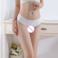 thumbnail image 4 of Lencería sexy para mujer Calzoncillos sin costuras de color sólido Bragas Tanga Ropa interior Fridja nalpqowj14191, 4 of 9