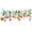 D, variant on Roiihwy Watercolor Floral Pull Flag 98.4in Garden Party Banner for Spring Wedding or Birthday Decor Multicolor