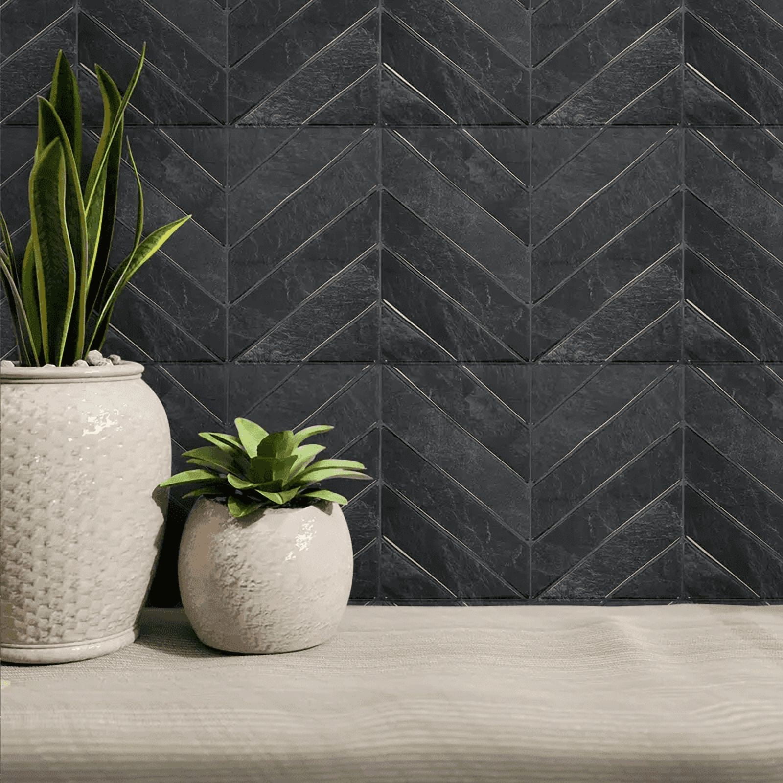 Peel and Stick Backsplash - 20 Sheets of 11.4" x 9" - 3D Adhesive Peel and Stick Tile Backsplash for Kitchen, Bathroom, Wall Tile