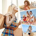 thumbnail image 6 of Pakyozj Beach Bag, Large Beach Bag for Women, Woven Straw Beach Tote Bag Waterproof, Weaving Swim Gym Shopping Travel Bag, 6 of 6