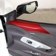 thumbnail image 2 of TINKI Real Carbon Fiber Inner Door A Pillar Lower Panel Trim Cover Compatible with Chevrolet Corvette C8 2020-2023, Inner Door Panel Armrest Cover Trim, Inner Door Panel Trim, 2 of 12