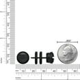 thumbnail image 7 of The Mano Gift Set - Stainless Steel 9mm Single Round Earring with Black IP, 7 of 7