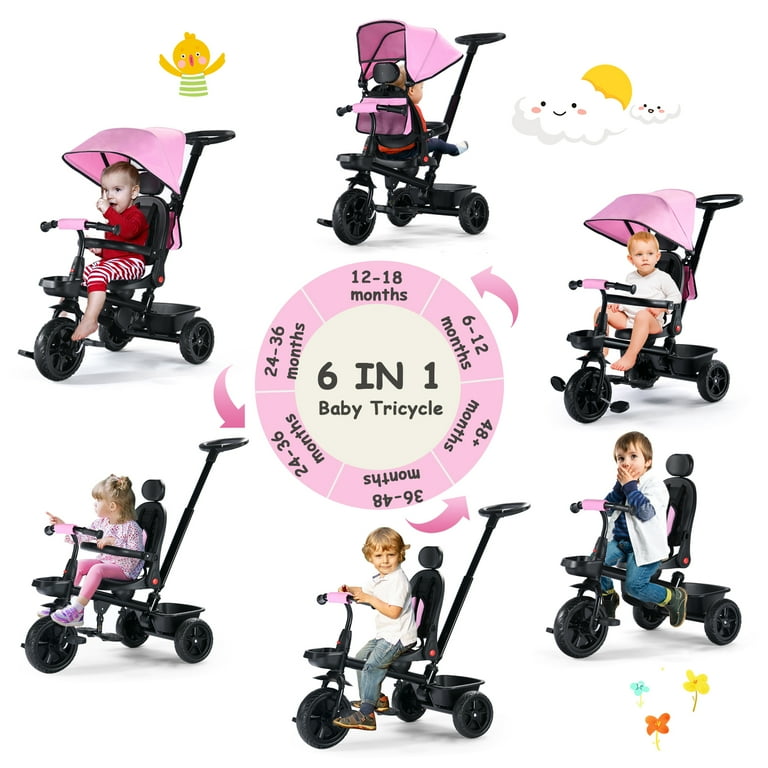 6 in store 1 baby trike