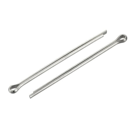 

Uxcell Split Cotter Pin 3mm x 60mm Stainless Steel Clip Fastener Fitting Silver Tone 15Pack