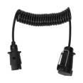 thumbnail image 2 of Adaptador De Cable De Remolque, Cable De 98,4 Pulgadas, Negro, A Prueba De Herrumbre, Resistente A La Intemperie, Enchufe De Resorte Para Remolque, Contacto De Cobre Puro Para, 2 of 7