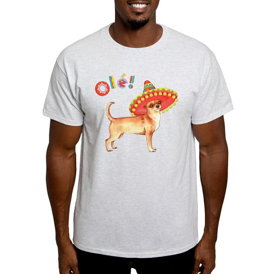 CafePress - Fiesta Chihuahua Light T Shirt - Men's Classic Cotton T-Shirts