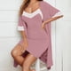 thumbnail image 5 of Batas de moda para mujer, vestido de manga larga con cuello, pijamas para mujer, 5 of 9