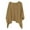 Khaki, variant on biudgviw Lightweight Cardigans for Women Loose 3/4 Sleeve Open Front Tops Casual Shrug Linen Cover Up Beach Vacation Fashion Clothes