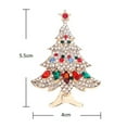 thumbnail image 7 of Teissuly Women Christmas Tree Brooch Fashion Scarf Clip Christmas Gift Party Wedding, 7 of 7