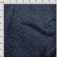 thumbnail image 3 of oneOone Cotton Poplin Fabric Geometric Maze & Rabbit Animal Sashiko Print Fabric by The Yard 42 Inch Wide, 3 of 4