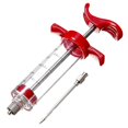 thumbnail image 1 of LLC Premium Meat Injector Kit - Portable Turkey Injector for BBQ Grill, 3 Needles, 1oz Capacity, 1 of 5