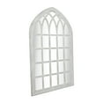 thumbnail image 5 of DecMode 36" x 60" White Distressed Window Pane Wall Mirror, 5 of 7