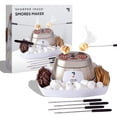 thumbnail image 1 of SHARPER IMAGE Machine à S'mores Électrique de Table pour l'Intérieur, Ensemble de 6 Pcs, Comprend 4 Brochettes et 4 Compartiments de Service, Nettoyage et Rangement Faciles, Sweet 16 Party, Plaisir Estival en Famille pour Enfants et Adultes, 1 of 10
