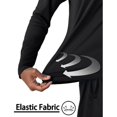 thumbnail image 5 of Men's UV Protection UPF 50+ Long Sleeve T-Shirt Work Fishing Swimming Shirt Rash Guard Top, 5 of 5