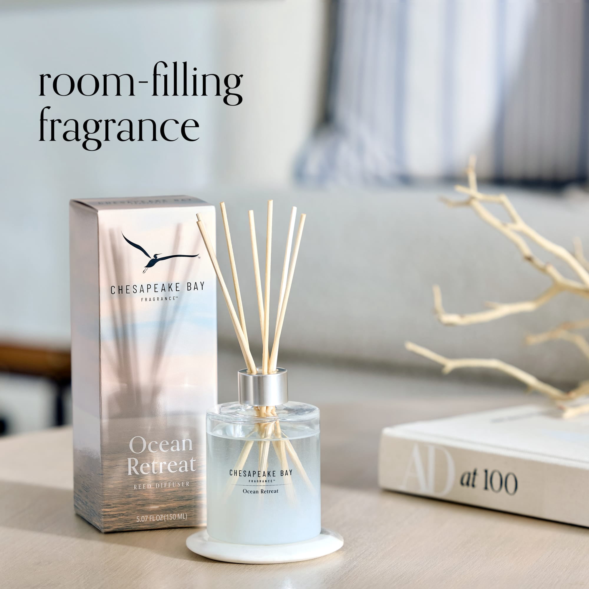 Chesapeake Bay Reed Diffusser 5.7oz | Ocean Retreat Scent