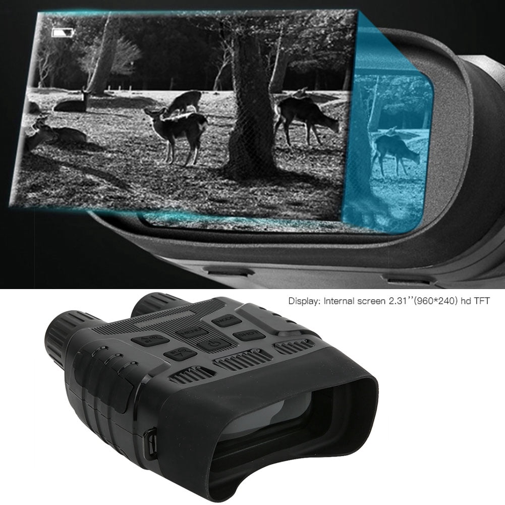 Infrared ,  Binoculars 2.31inch Screen NV-3180 Universal 7 Speed Adjustment  For Night Fishing