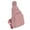 Pink, variant on ZTTD Mini Corduroy Sling Bag Women Shoulder Bag Chest Bag Purse Bag Package