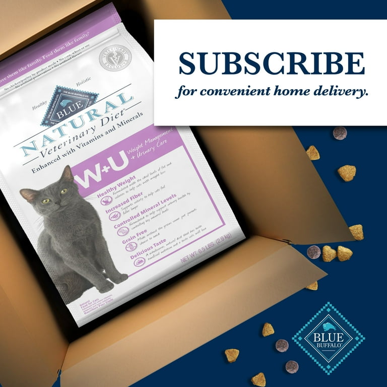 Blue Buffalo NVD Weight Management Urinary Care Dry Cat Food Chicken 6.5 lb. Bag Walmart