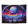 thumbnail image 5 of ONETECH  Galaxy Tapestry for Bedroom - Planet Tapestry Wall Hanging Psychedelic Tapestry for Bedroom Aesthetic - Mountain Wall Tapestry, Space Tapestry for Home Tapestry for Bedroom Decor, 5 of 7