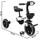 thumbnail image 4 of Triciclo 3 en 1 Plegable para Niño s Convertible a Bicicleta y Balance Bike Luz Sonido Apto a partir de 2 Años o Hasta 25 kg - Blanco, 4 of 7