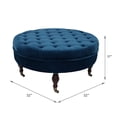 thumbnail image 7 of Abble 33" Tufted Round Cocktail Ottoman, 7 of 7