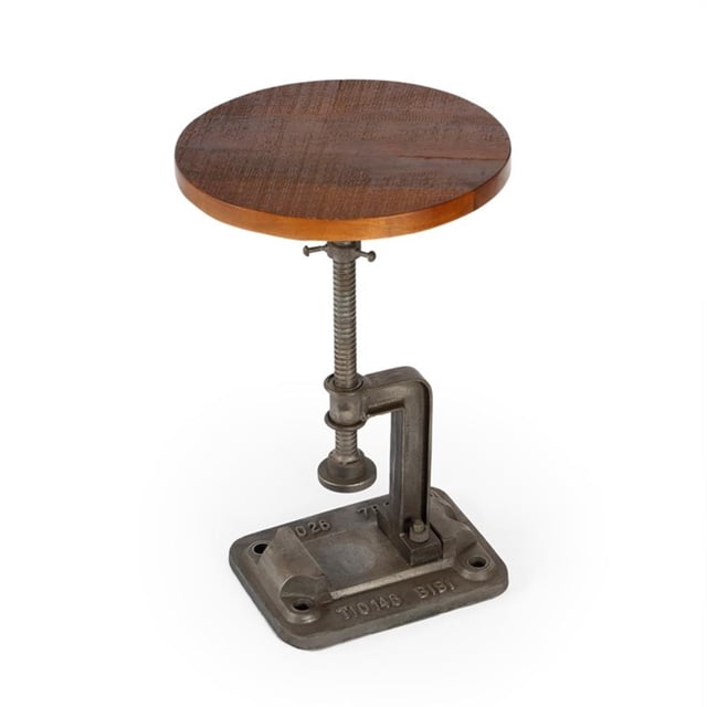 Butler Specialty Industrial Chic Ellis Table d'Appoint Réglable