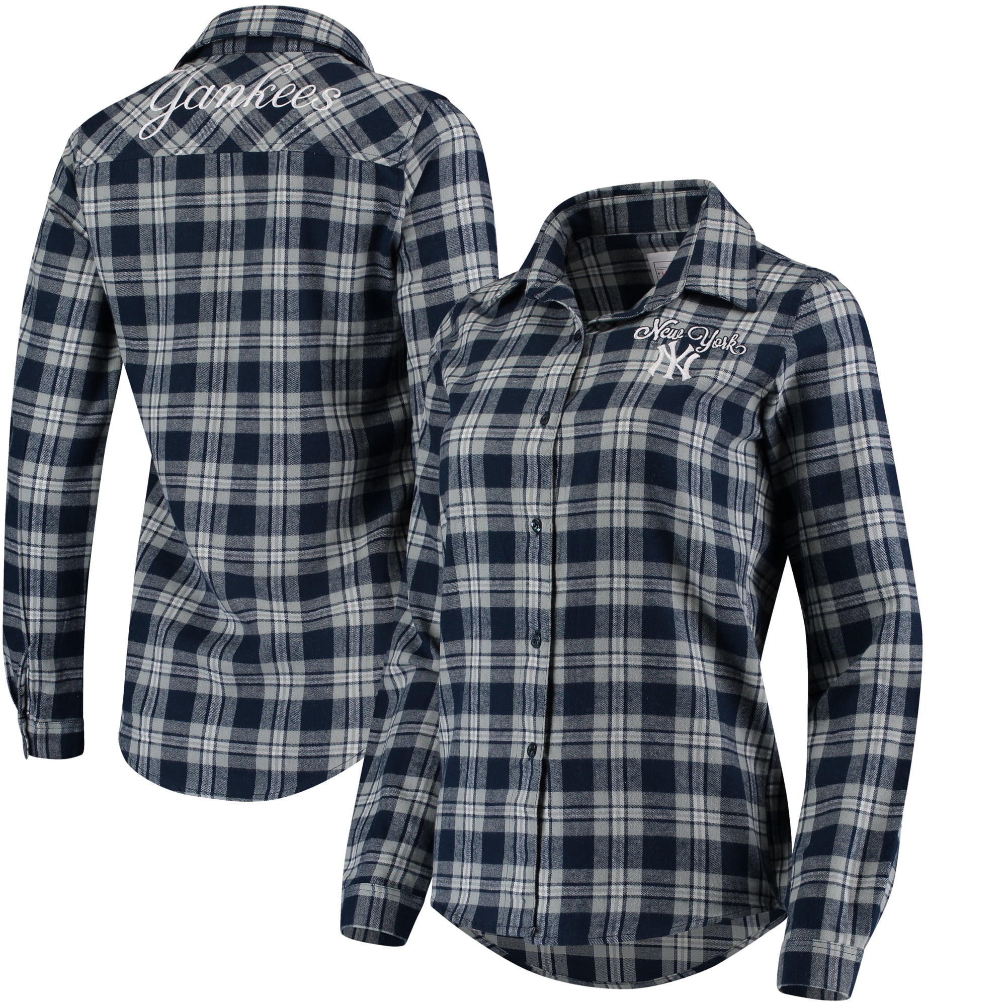 yankee button up shirt