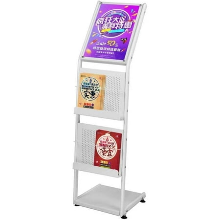 Bookcase Newspaper Stand Magazine Frame Information Frame Multi-Layer ...