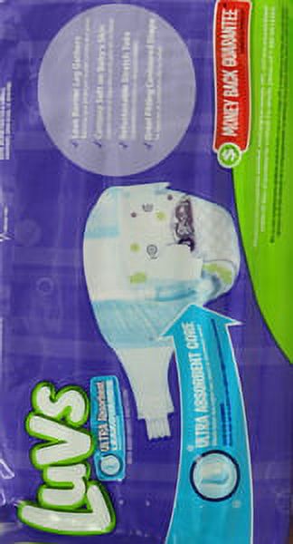 Luvs Ultra Absorbent Leakguard Diapers, Size Newborn, 38 Count