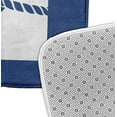 thumbnail image 3 of Simply Daisy 24" x 17" Plush Microfiber Blue Nautical Knot Bath Mat, 3 of 3