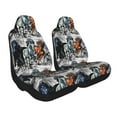 Pofeuu Four Running Horses Print Automotive Car Seat Covers Flat Cloth