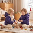 thumbnail image 6 of Abcomgle Toddler Girl Winter Coat 4t Cute Bear Ears Hooded Puffer Jacket Kids Lightweight Puffer Padded Winter Jacket for Toddler Boys Winter Warm Winter Coats for Boys, 6 of 6