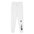thumbnail image 2 of Makaor Baggy Sweatpants for Women with Pockets Solid Fleece Athletic Pants with Elastic Waist White L, 2 of 4
