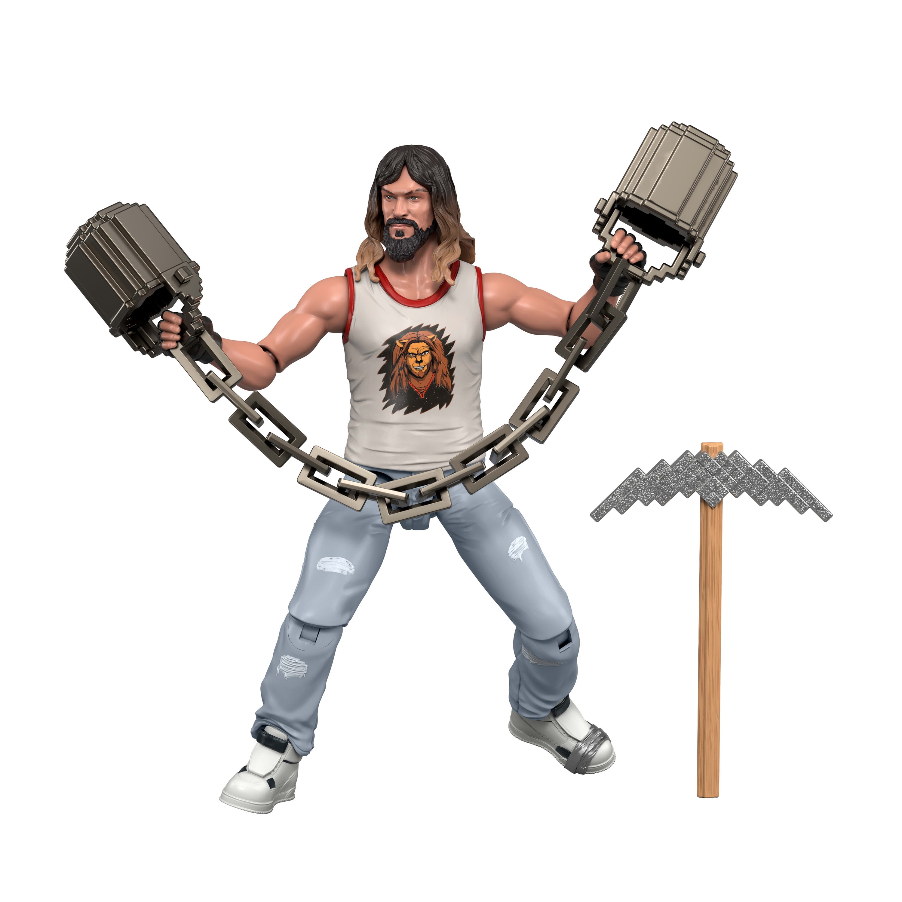 Minecraft Garrett Action Figure & Accessories, Toy Set Inspired by A Minecraft Movie