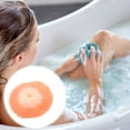 thumbnail image 2 of Unique Bargains 1 Pc Flower Bath Shower Loofah Sponge Body Puffs for Bathroom Orange, 2 of 7
