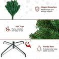 thumbnail image 4 of Christmas Trees Clearance, SEGMART 5.5FT Christmas Tree with 850 Tips, Upgraded Artificial Christmas Tree with Solid Metal Stand, Indoor/Outdoor Christmas Decorations for Home, Festival, Party, LL277, 4 of 10