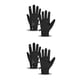 thumbnail image 3 of Toystoory Guantes de invierno para exteriores resistentes a la intemperie para mujer, guantes cálidos para montar con pantalla táctil, calentador de XL, Negro 2piezas Toystoory CBP164132, 3 of 5