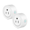 thumbnail image 1 of Smart Wifi Plug Outlet Compatible with Alexa, 2 Packs Mini Smart Wifi Socket Plug Timing Function No Hub Required Control Your Appliances from Anywhere for iOS Android Smartphones Tablets, 1 of 7