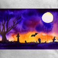 thumbnail image 3 of CafePress - Watercolor Halloween Night Men's Long Sleeve T Shirt - Unisex Cotton Long Sleeve T-Shirt, 3 of 4
