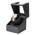 thumbnail image 1 of Watch Winder  Automatic Watch Winder  Wooden Watch Winder  Single Watch Winder  Leather Watch Winder Single Automatic Watch Winder With Quiet Motor Wristwatch Display Case Box, 1 of 8
