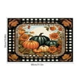 thumbnail image 3 of 50x80cm Thanksgiving Non-Slip Floor Mat Maple Leaf Entry Door Mat Fall Decor Welcome Mat Autumn Home Decor Pumpkin Theme Outdoor Indoor Doormat Holiday Season Decor, 3 of 6