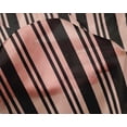 thumbnail image 4 of oneOone Silk Tabby Fabric Bayadere Stripe Decor Fabric Printed BTY 42 Inch Wide, 4 of 4