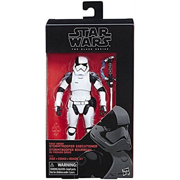 Star Wars The Black Series les Derniers Jedi Figurine d'Action de 6 Pouces Exécuteur du Premier Ordre Stormtrooper