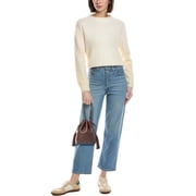 Valentino VLogo Signature Leather Bucket Bag, Brown