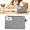 Gray, variant on Money Bag with Lock Travel Safe Lockable Bank Bag, Small Lockable Money Bags, Durable Nylon Cash Pouch, Locking Bags for Store Cash, Jewelry, Passport, Medicine, Credit Cards