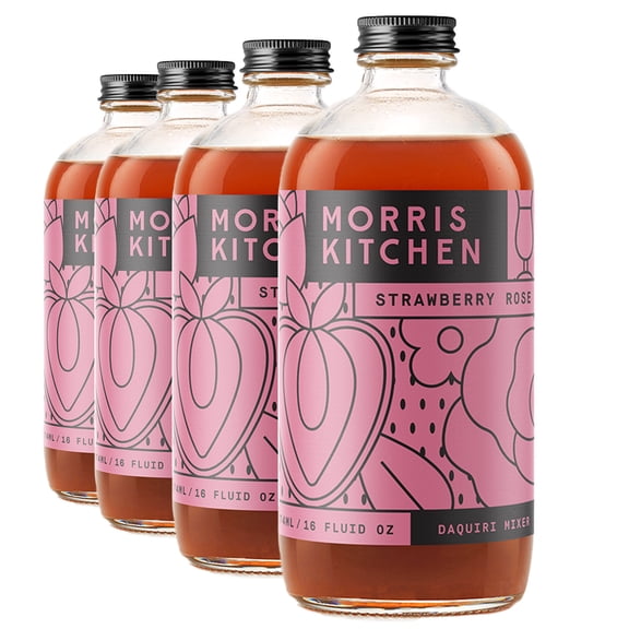 Morris Kitchen - Strawberry Rose Pack of 4